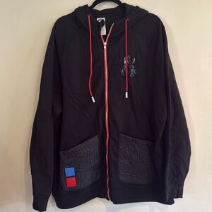 Disney Star Wars Darth Vader Zip Up Hoodie XXL NEW Never Worn